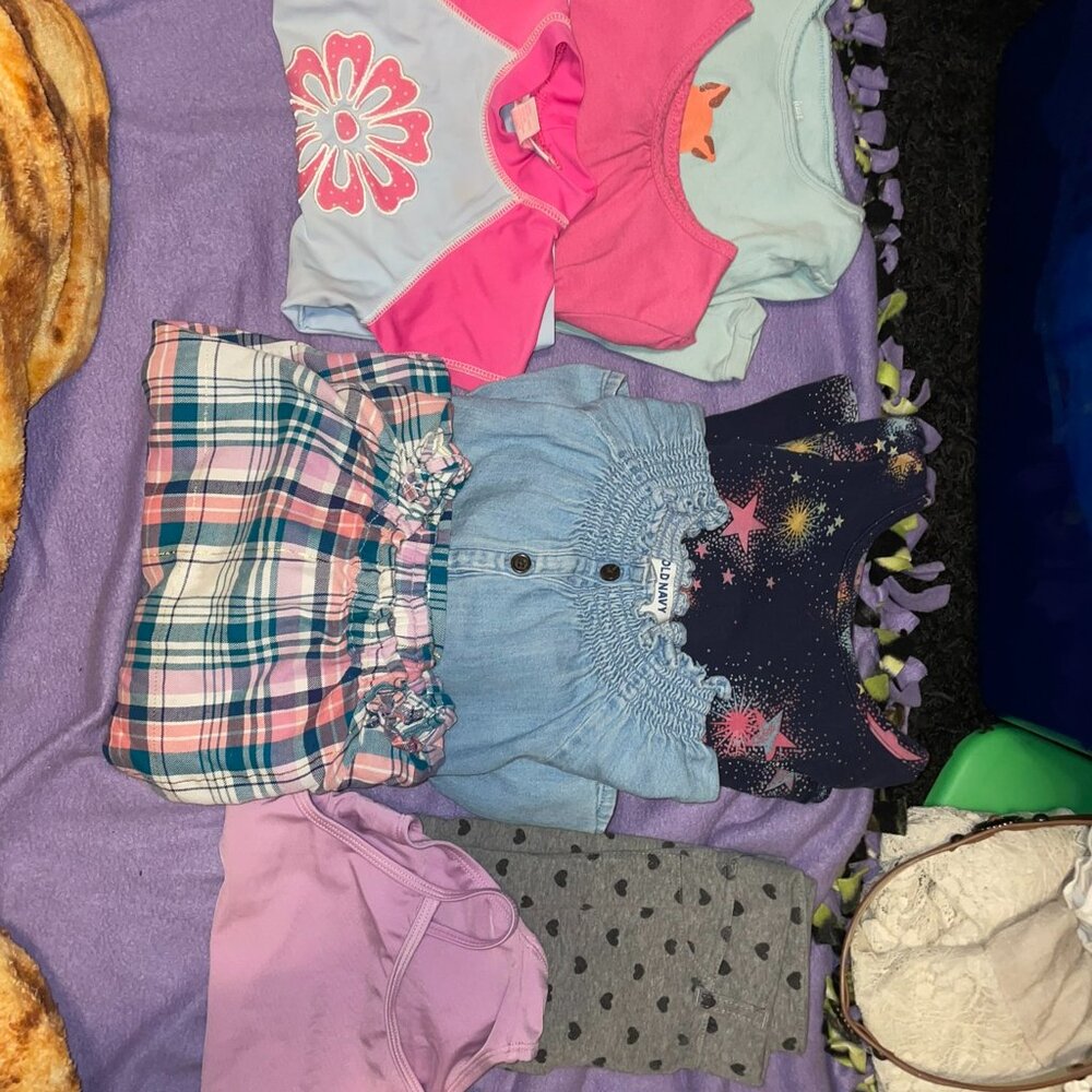 Girls Size 3T Clothing Bundle – 8 Pieces